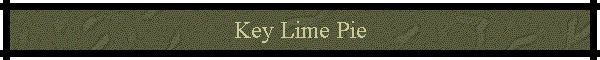 Key Lime Pie